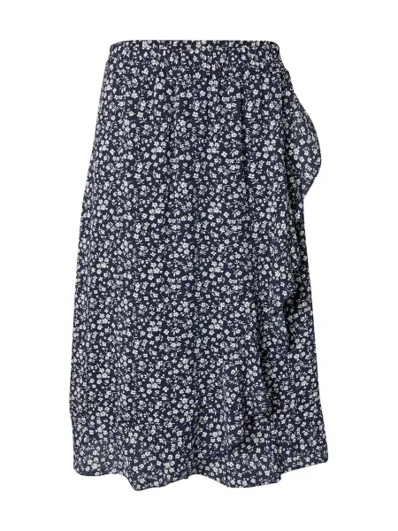 ONLY Fustă CARLY albastru noapte alb