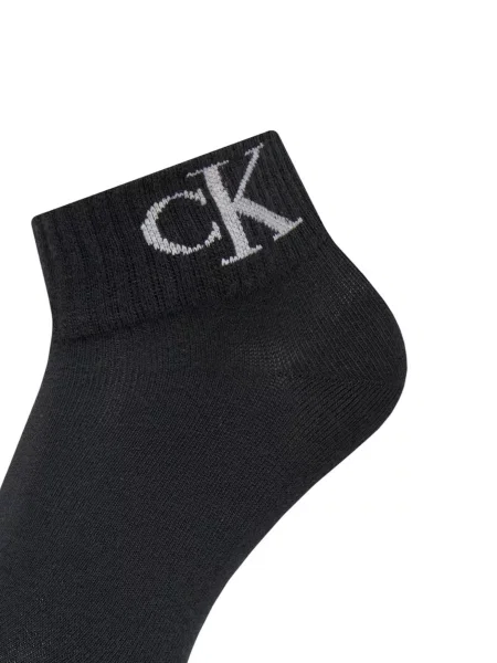 Чорапи Calvin Klein Jeans 2 чифта черно