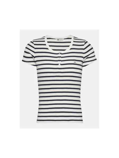 Tommy Jeans T-shirt Šarena bijela