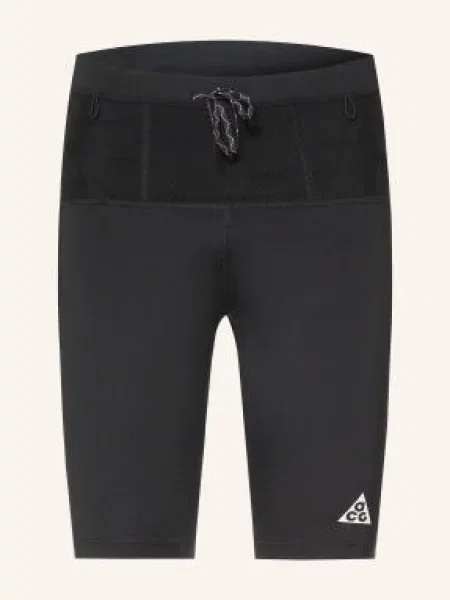Nike Szorty Do Biegania 2 W 1 Lava Loops schwarz czarne