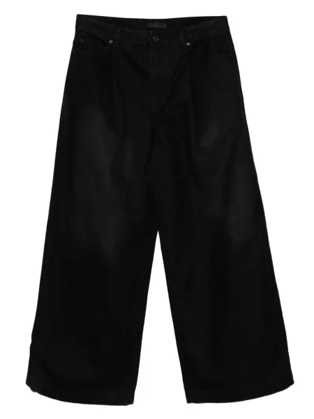 Plisované kalhoty Juun.j černé