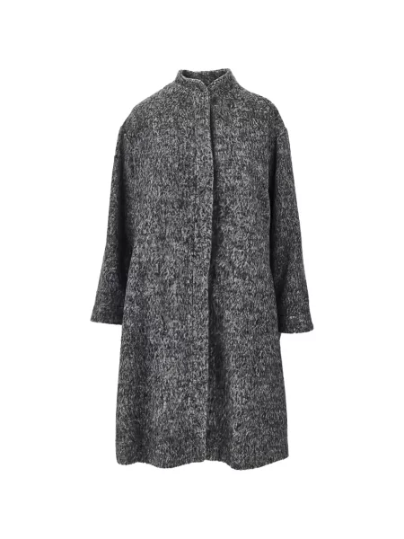 Palton Emporio Armani melange gri
