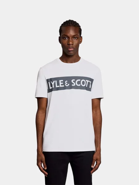 Спортивна футболка Lyle & Scott білий