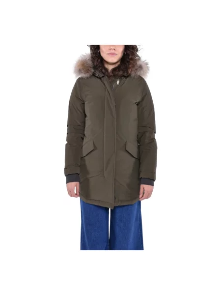 Parka Woolrich zielona