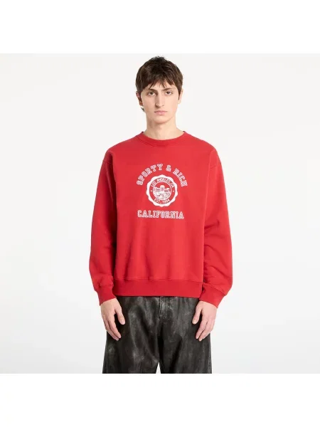 Sporty & Rich hanorac de California Emblem cu imprimeu roșu