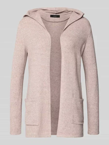 Kurtka Vero Moda z kapturem różowa