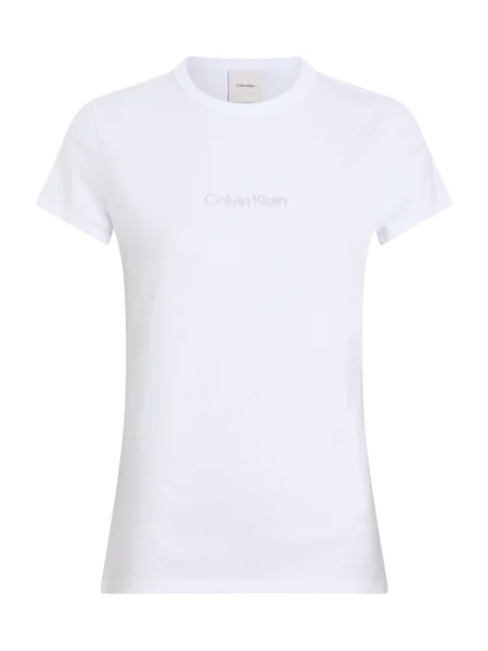 Calvin Klein Majica Regular Fit bela