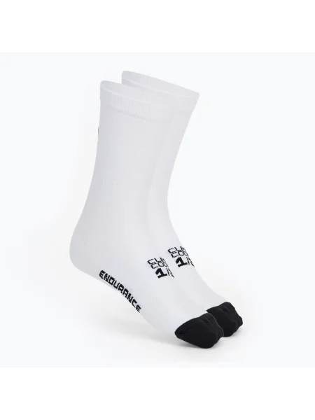ASSOS Endurance zokni. Méret: EU fehér