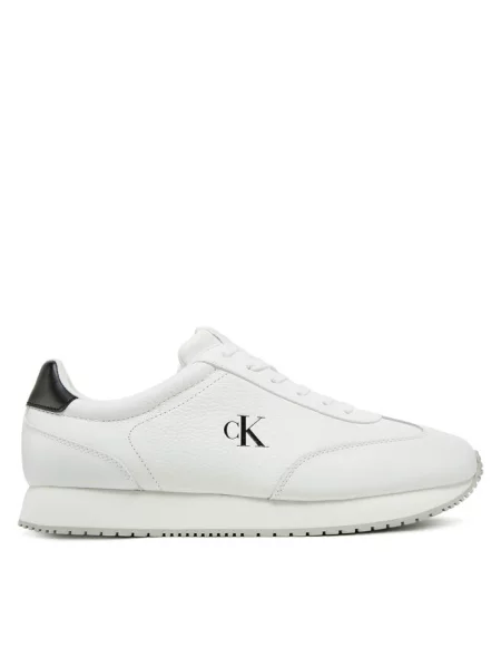 Calvin Klein Jeans sneakersy RUNNER LACEUP TC biały