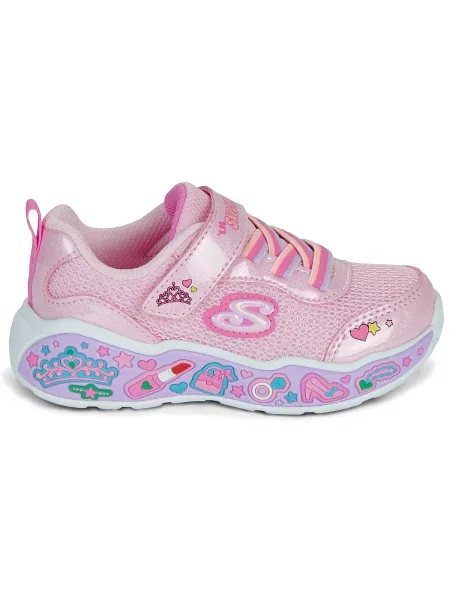 Gyerek félcipő Skechers rózsaszín