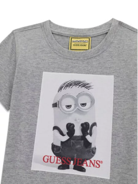 Guess Jeans Póló Regular Fit szürke