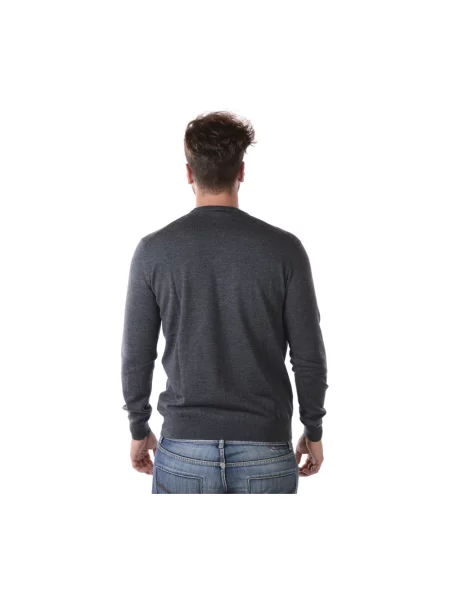 Sweter Emporio Armani wełniany szary