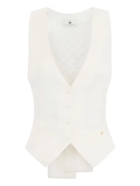 Kamizelka Elisabetta Franchi biała