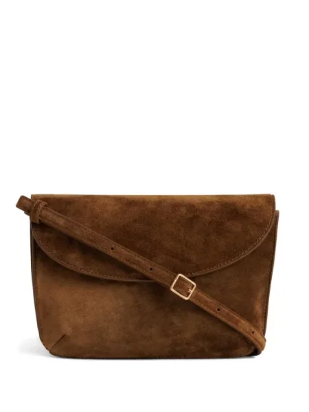 Body Yu Mei din piele de căprioară maro