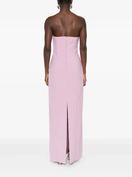 Rochie maxi Solace London de costum roz