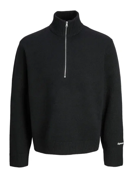 JACK & JONES Pulover JORNORREBRO' negru