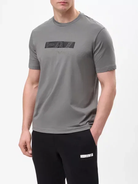 Футболка Ea7 Emporio Armani серая