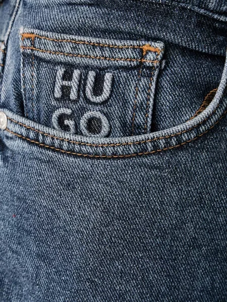 Широкие джинсы Hugo