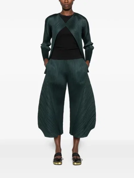 Top Pleats Please Issey Miyake zelená