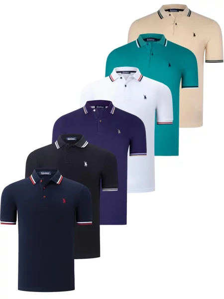 Tricou polo Dewberry negru