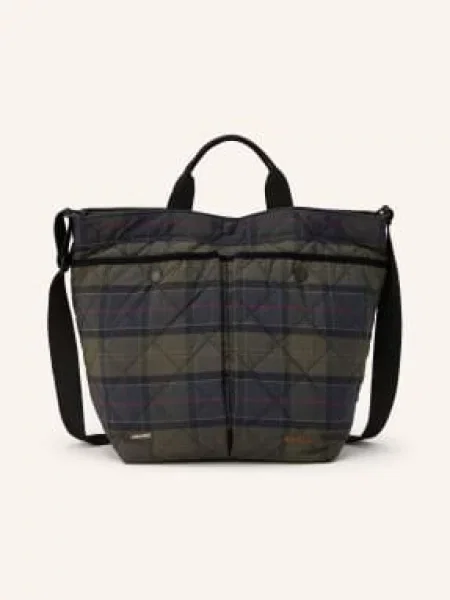 Barbour Taška Tartan tmavě zelená / tmavě / tmavě modrá červená
