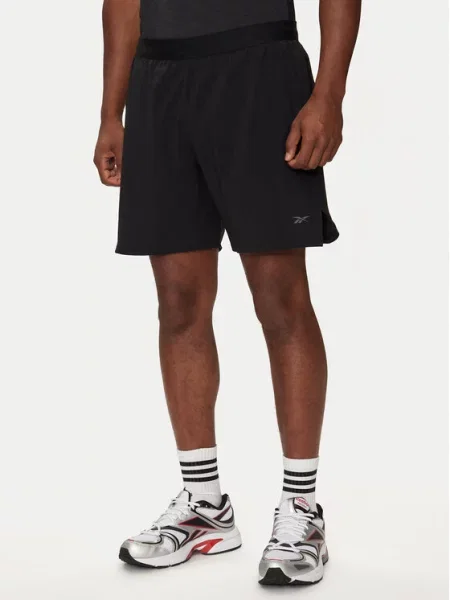 Reebok Športne kratke hlače Speed 2 In 1 Short črna