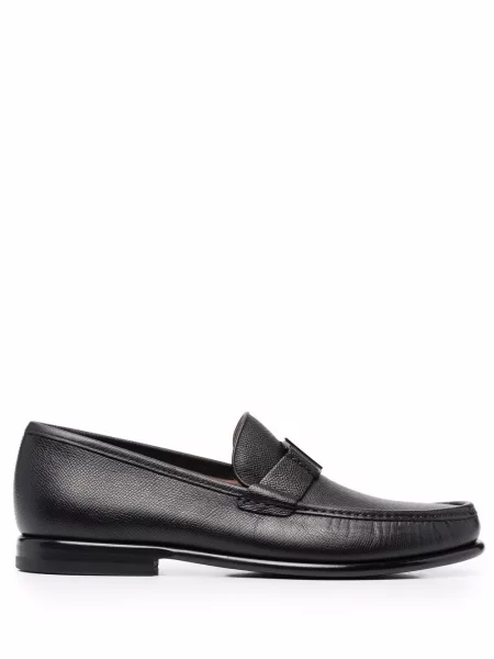 Loaferice Ferragamo sa kopčom crna