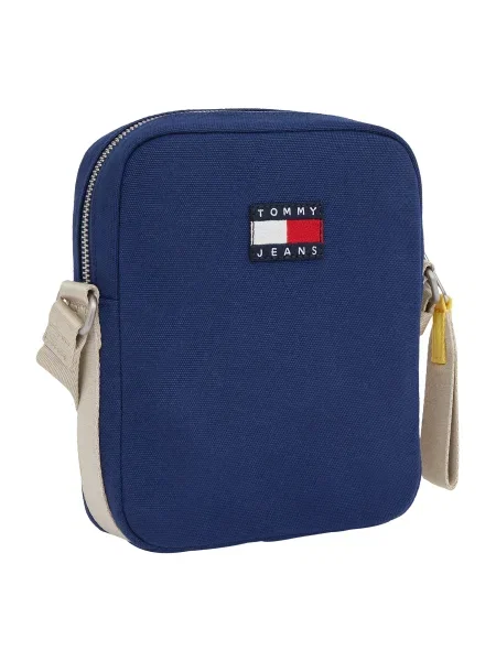 Retro torbica za okrog pasu Tommy Jeans modra