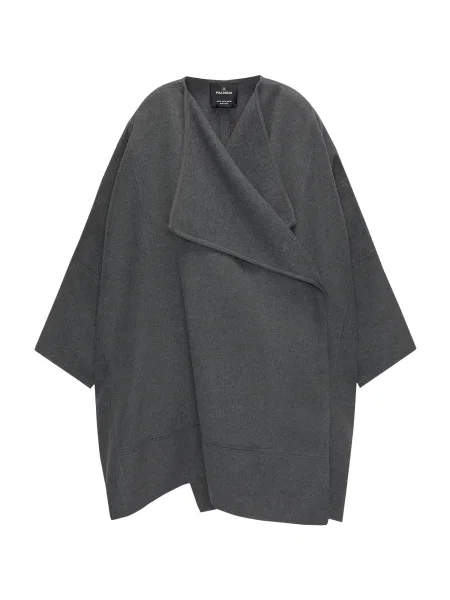 Pull&Bear Prehoden plašč pegasto siva