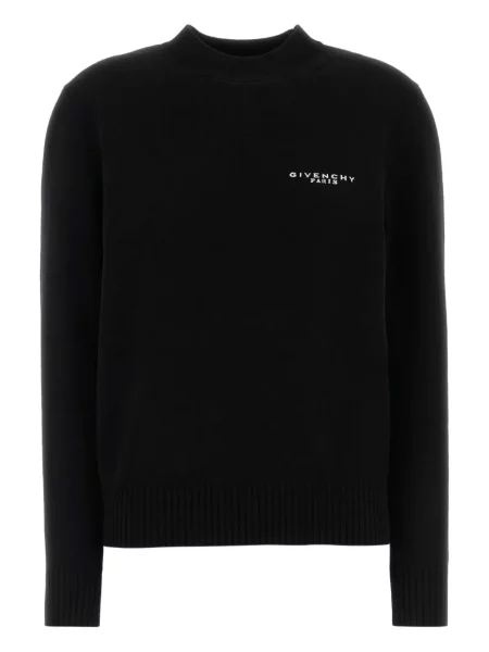 Pulover Givenchy cu broderie negru