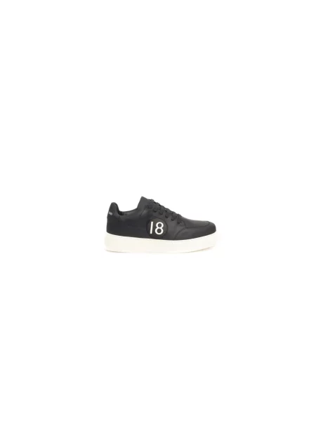 Sneakersy Cerruti 1881 skórzane niebieskie
