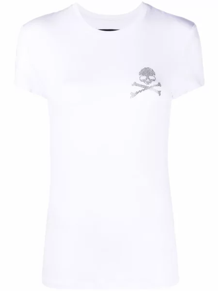 Tricou Philipp Plein alb