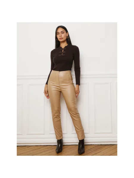 Top La Modeuse maro