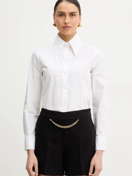 Silvian Heach cămașă din DORINI alb