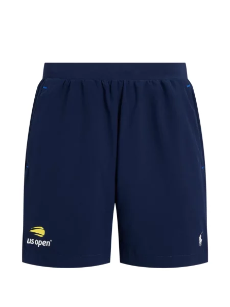 Șapcă Polo Ralph Lauren de mătase cu dungi cu cataramă albastru