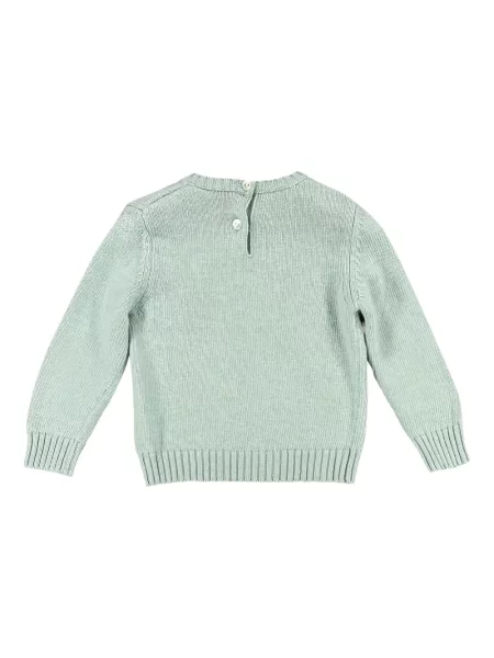 Sweter dziecięcy L'orsobruno zielony