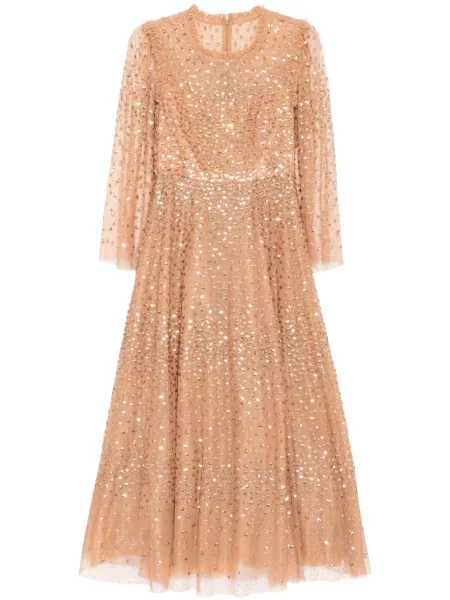 Odgovarati haljina Needle & Thread sa šljokicama