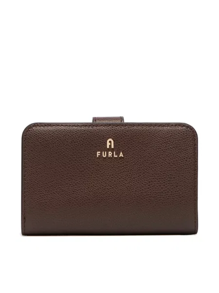 Furla peňaženka dámska kožená Camelia M hnedá