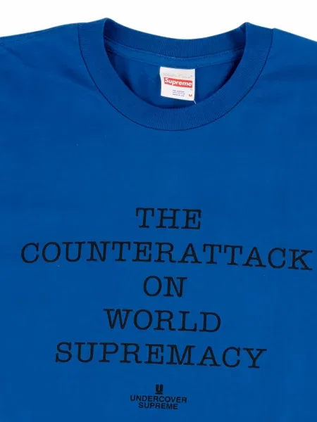 Lung tricou Supreme albastru