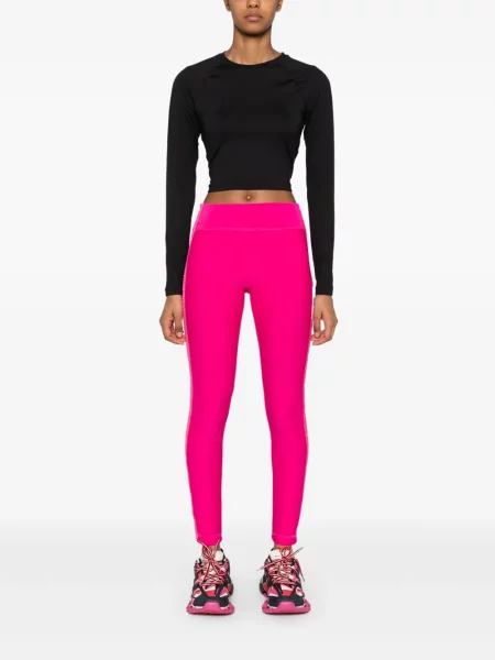 Leginsai Versace Jeans Couture rožinė
