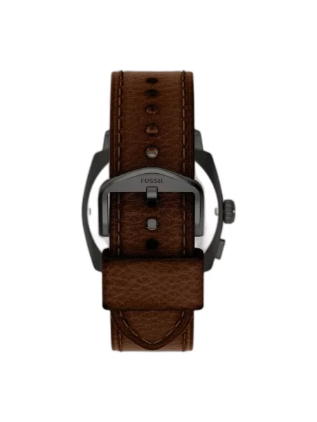 Fossil zegarek Machine Big Tic brązowy