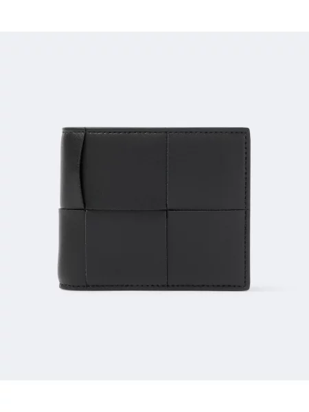 Portofel Bottega Veneta din piele negru