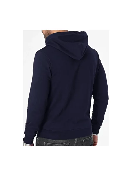 Bluza z kapturem Sergio Tacchini niebieska