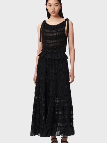 Топ Allsaints черный