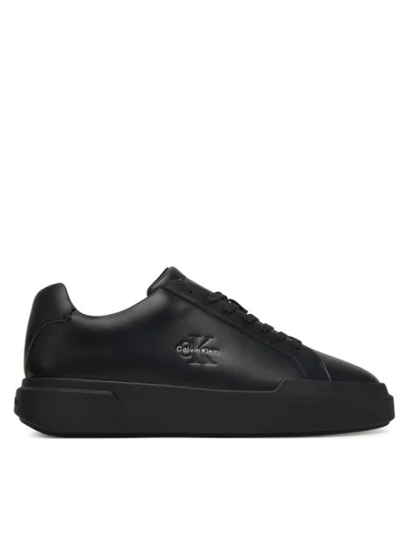 Calvin Klein Sneakers Chunky Cupsole Laceup Lth negru