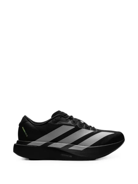 Geacă Adidas cu dungi alergare negru