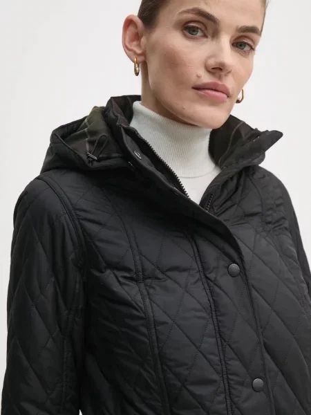 Куртка Barbour Millfire Quilt демісезонна чорний