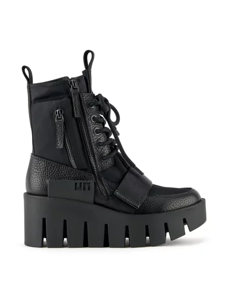 United Nude botki Grip Combat Lo na platformie czarny