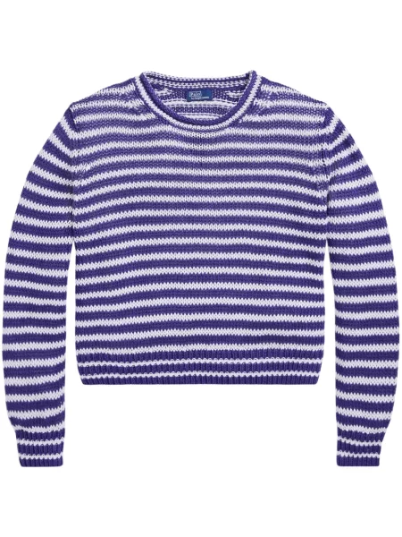 Αρκουδάκι polo Polo Ralph Lauren υφαίνω διαγωνίως με σχέδιο μπλε