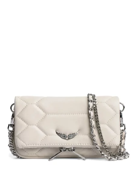 Geantă plic Zadig&voltaire alb